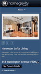 Mobile Screenshot of harvester-lofts.com